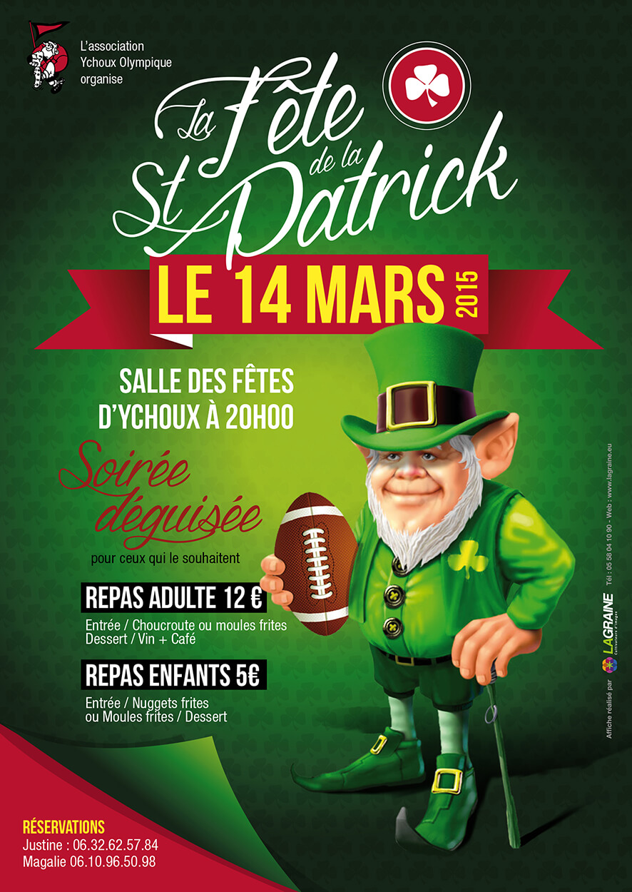 Affiche St Patrick 2015